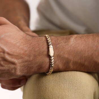 Örgü Gurmet Erkek Bileklik - Nüans