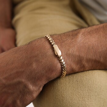 Örgü Gurmet Erkek Bileklik - Nüans (1)