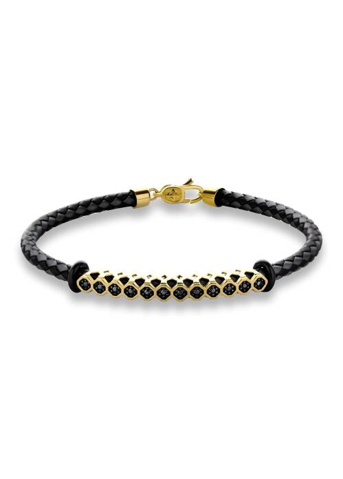 Örgü Taç Tasarım Erkek Bileklik - 5