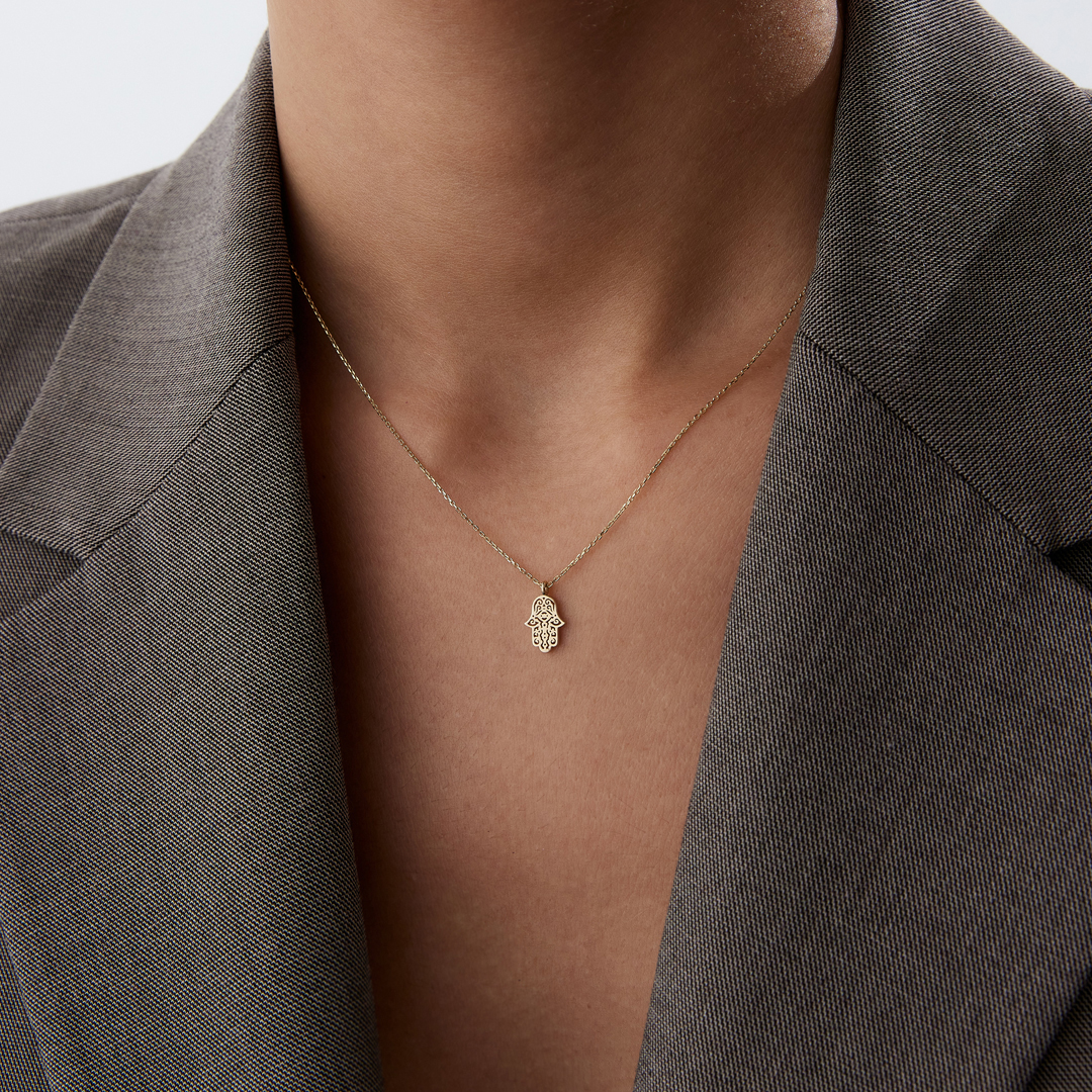 Otantik Fatmanın Eli Kolye - 2