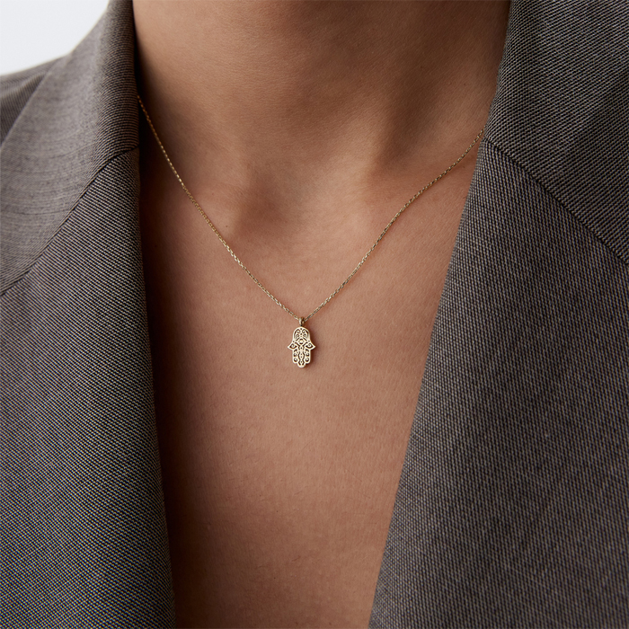 Otantik Fatmanın Eli Kolye - Özçelik