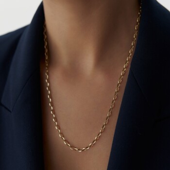 Oval Ataç Zincir - Taç