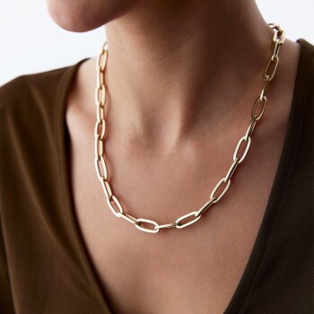 Oval Ataç Zincir Set - Reha