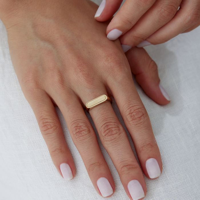 Oval Essence Yüzük - Gökhan Bera