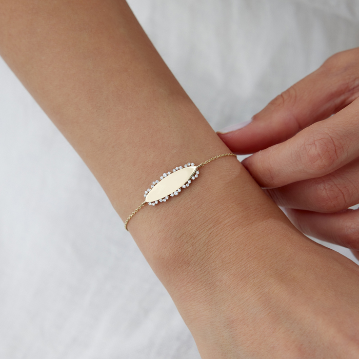 Oval Grace Bileklik - Alen