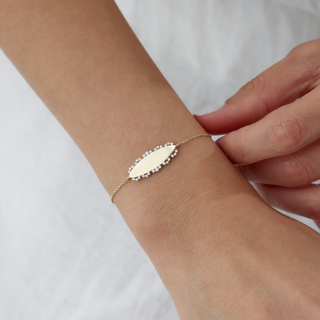 Oval Grace Bileklik - 1