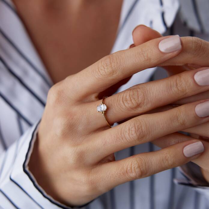 Oval Tohum Yüzük - 2