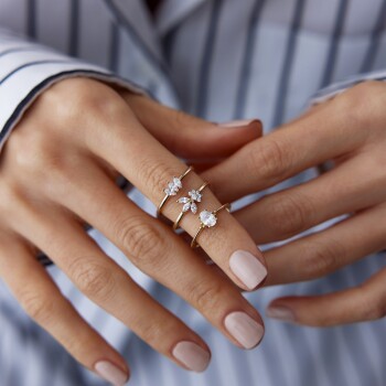 Oval Tohum Yüzük - 4