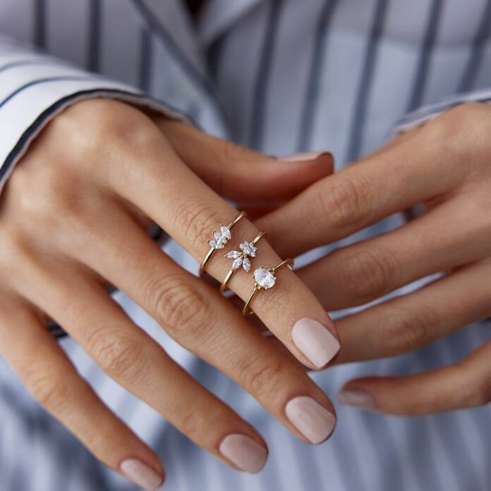 Oval Tohum Yüzük - 4