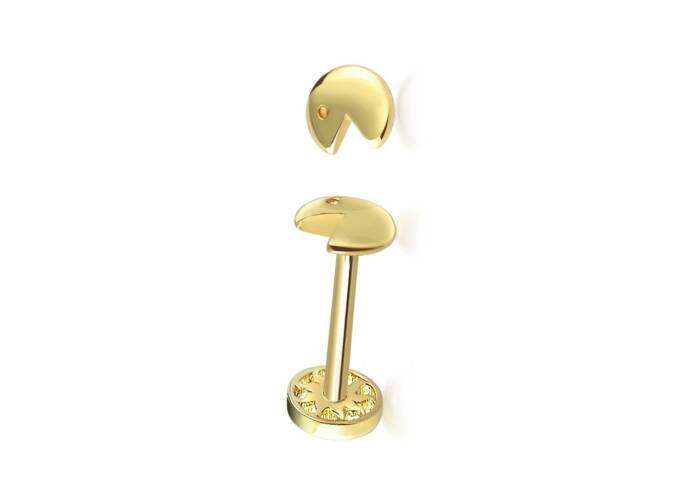 PacMan Tragus Piercing - 2