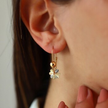 Papatya Göçmen Küpesi - Özçelik