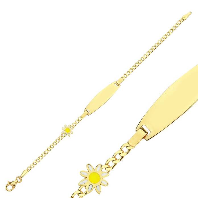 Papatyalı Gurmet Zincir Çocuk Künyesi - 1