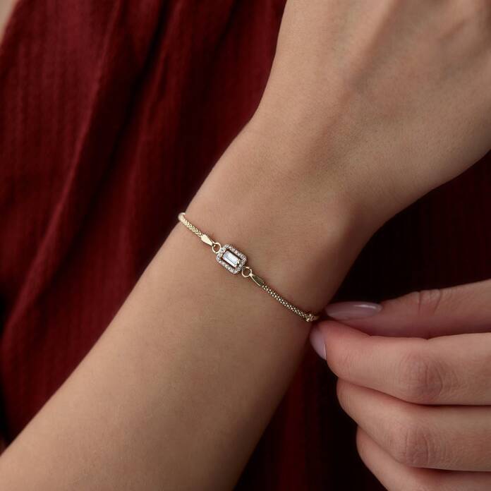 Parçalı Baget Hila Bileklik - 1