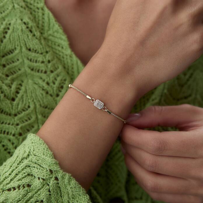 Parçalı Baget Hila Bileklik - 2