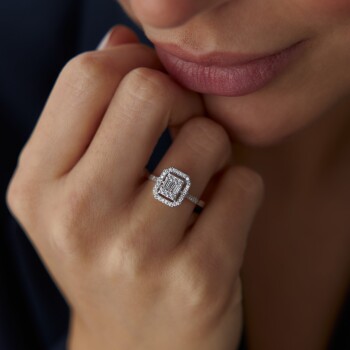 Parçalı Baget Yüzük - Ali Altınbas