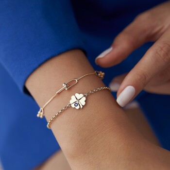 Parçalı Kilit Bileklik - Rayna (1)