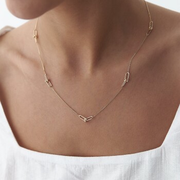Parçalı Kilit Zincir Set - Rayna