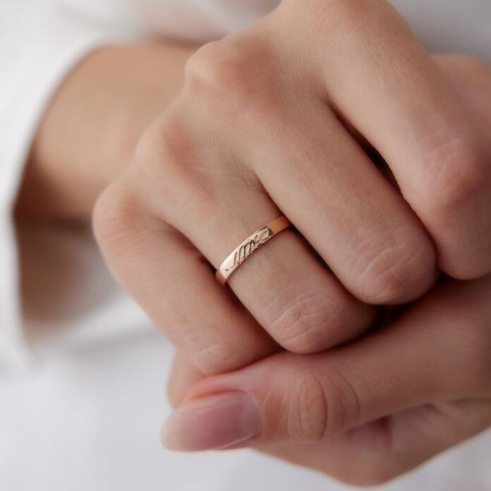 Parlak Başak Çift Alyans - 4