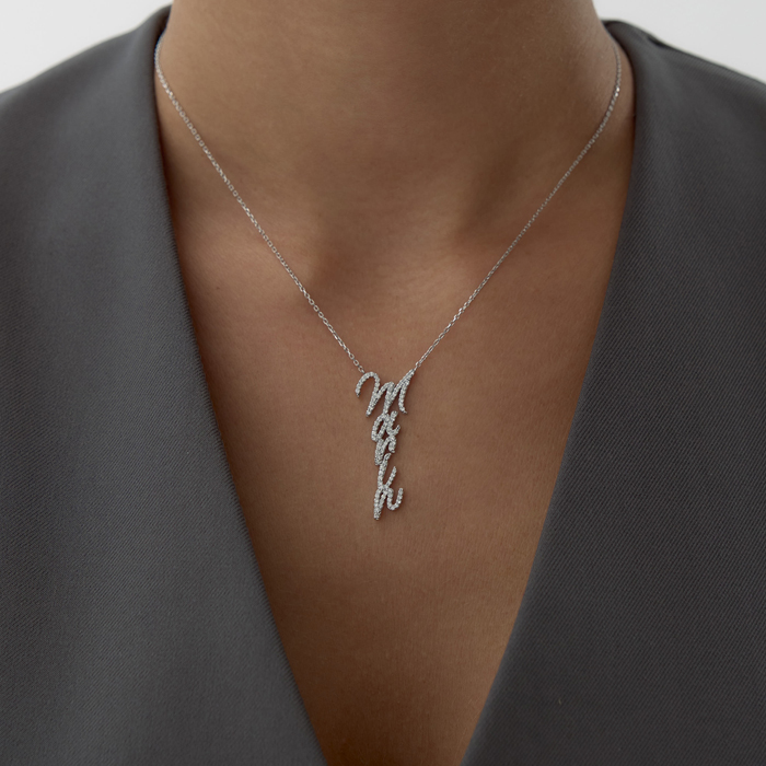 Parlak İsim Kolye - Özkonak