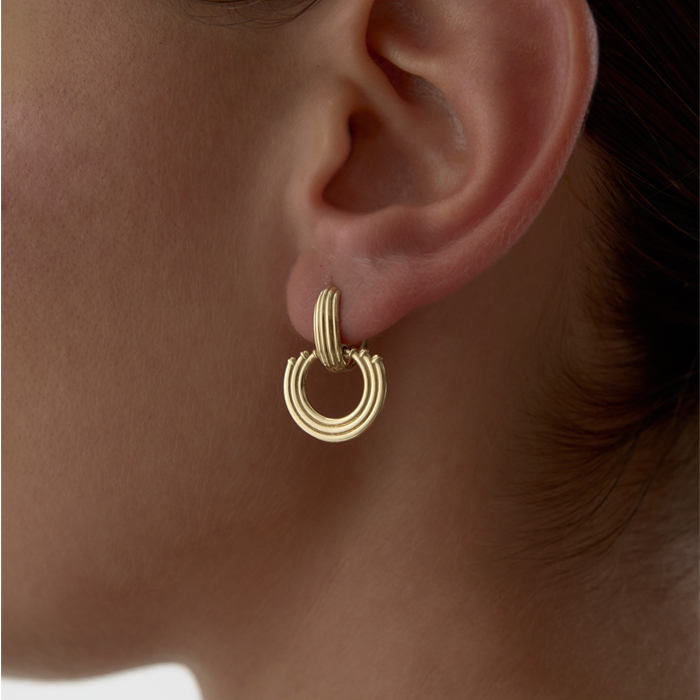 Parlak Katmanlı Küpe - Gökhan Bera (1)