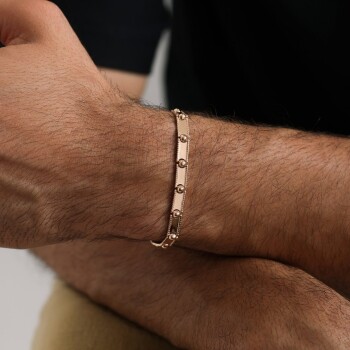 Parlak Ray Erkek Bileklik - Alen