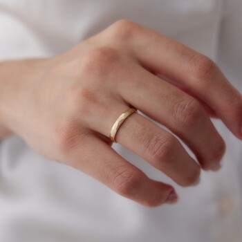 Parmak İzi Çift Alyans - 3