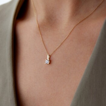 Pavil Tektaş Kolye - Özçelik (1)