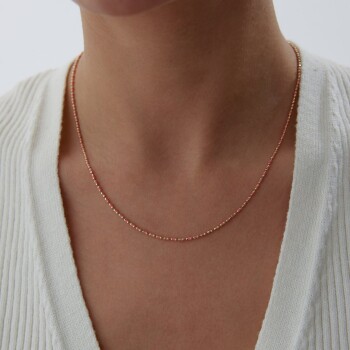 Pembe Mineli Golf Zincir - Melike