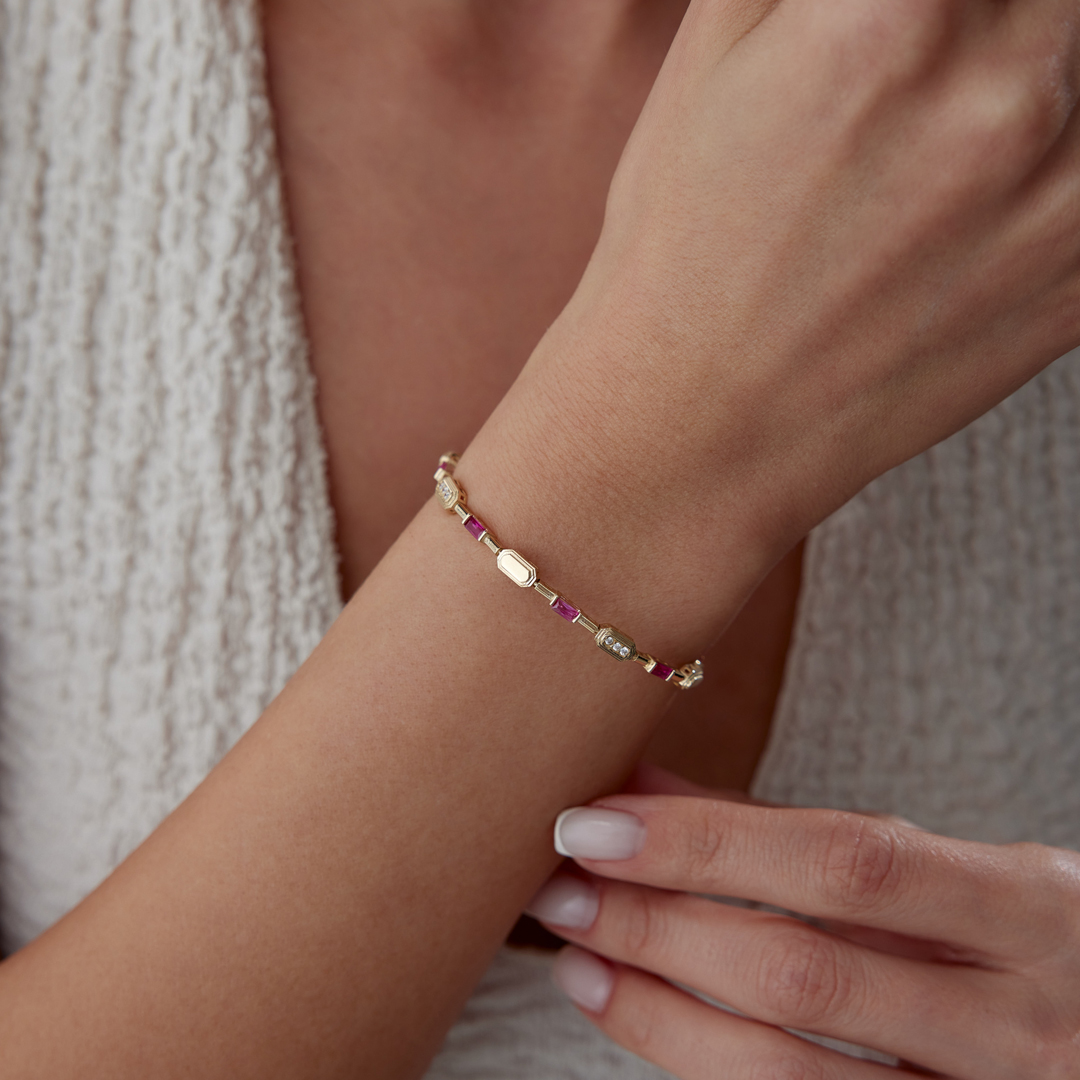 Pembe Rampart Bileklik - 2