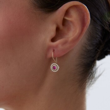 Pembe Sallantılı Küpe - Gökhan Bera (1)