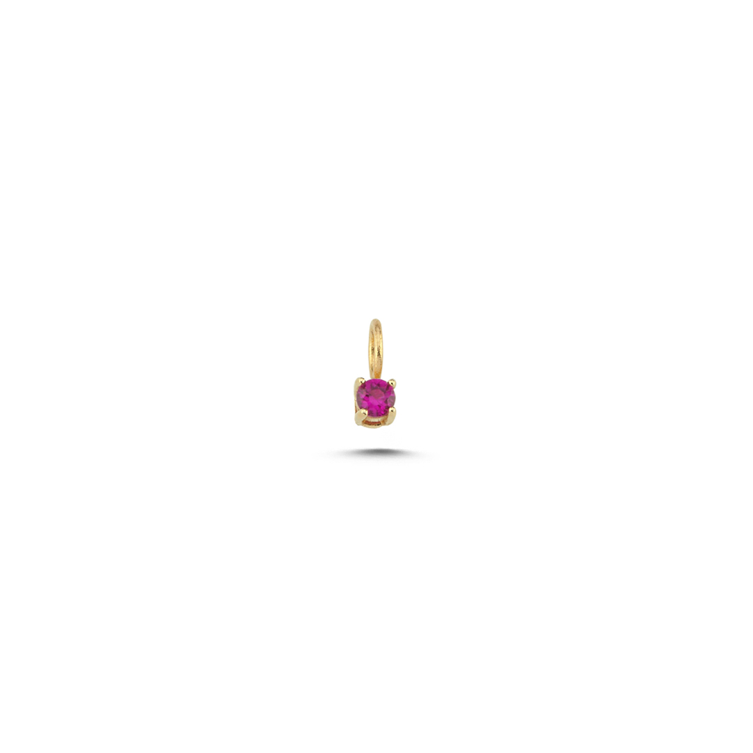 Pembe Taşlı Rüya Charm - 1
