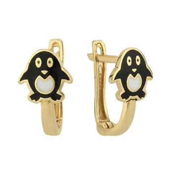 Penguen Çocuk Küpesi - Melike