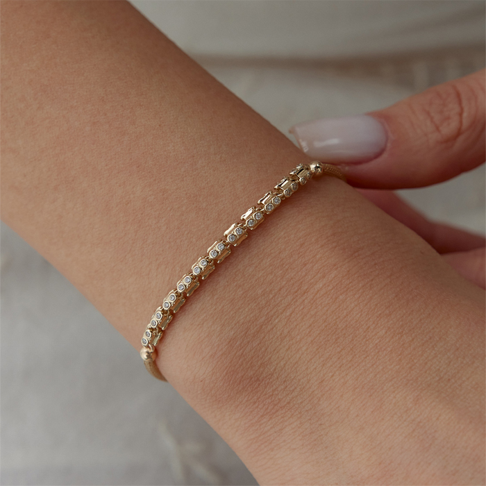 Perspektif Taşlı Bileklik - Mazi