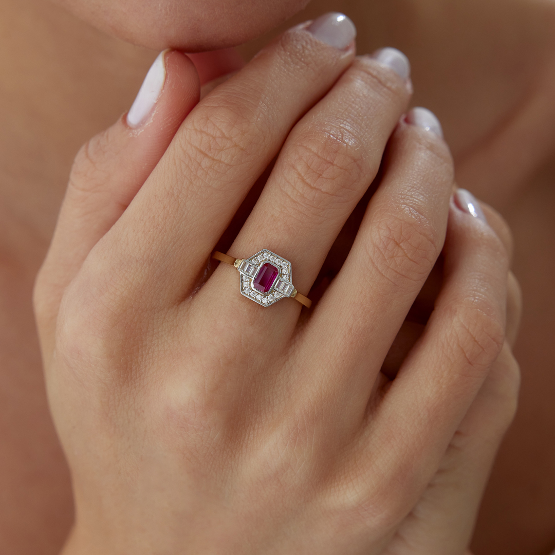 Pink Ares Yüzük - 1