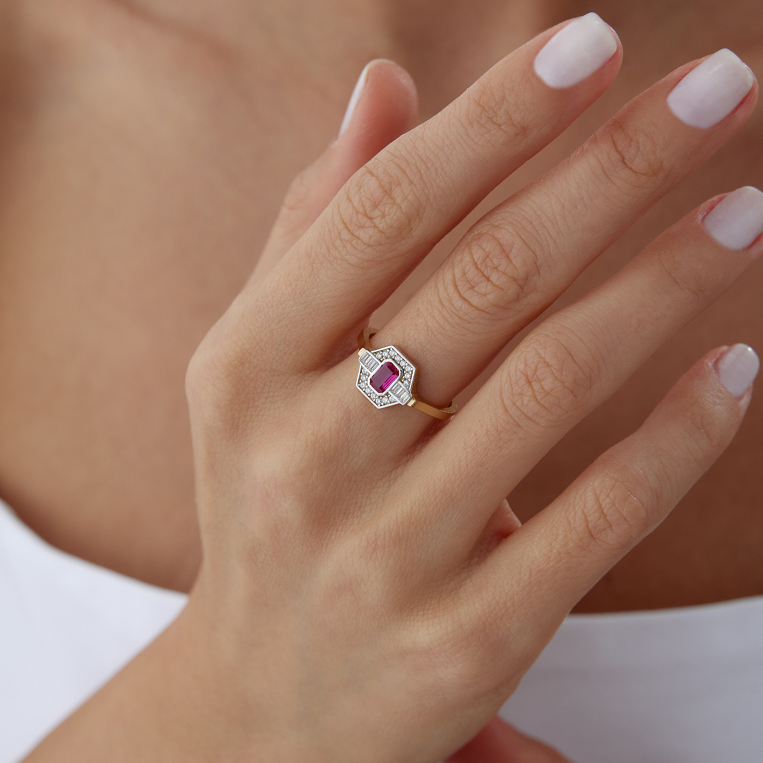 Pink Ares Yüzük - 2