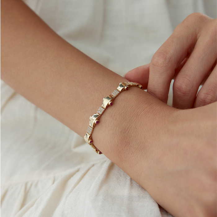 Pink Bump Bileklik - Cemart