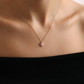 Pink Elisa Kolye - MİST (1)