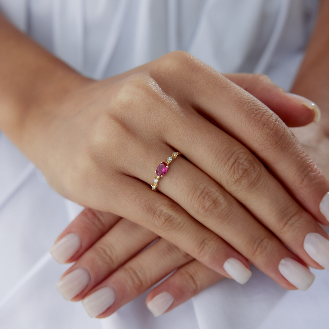 Pink Fiorent Yüzük - 1