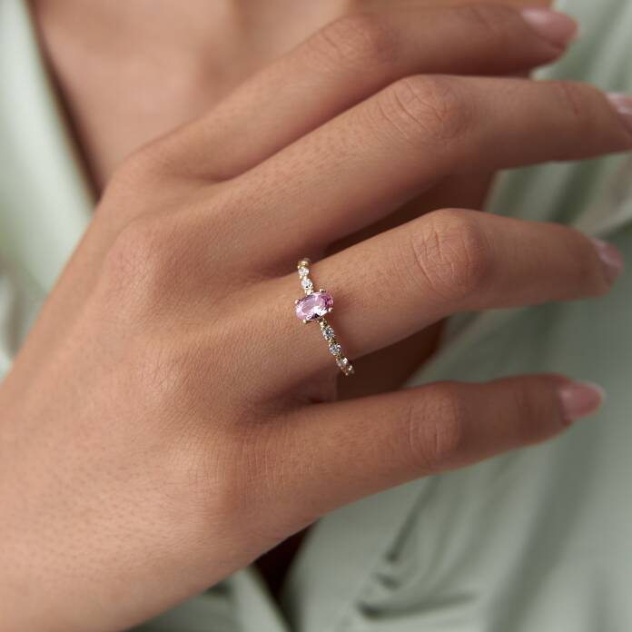 Pink Puna Yüzük - 2