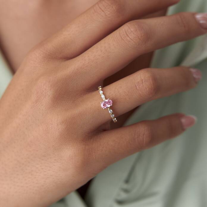 Pink Puna Yüzük - 3