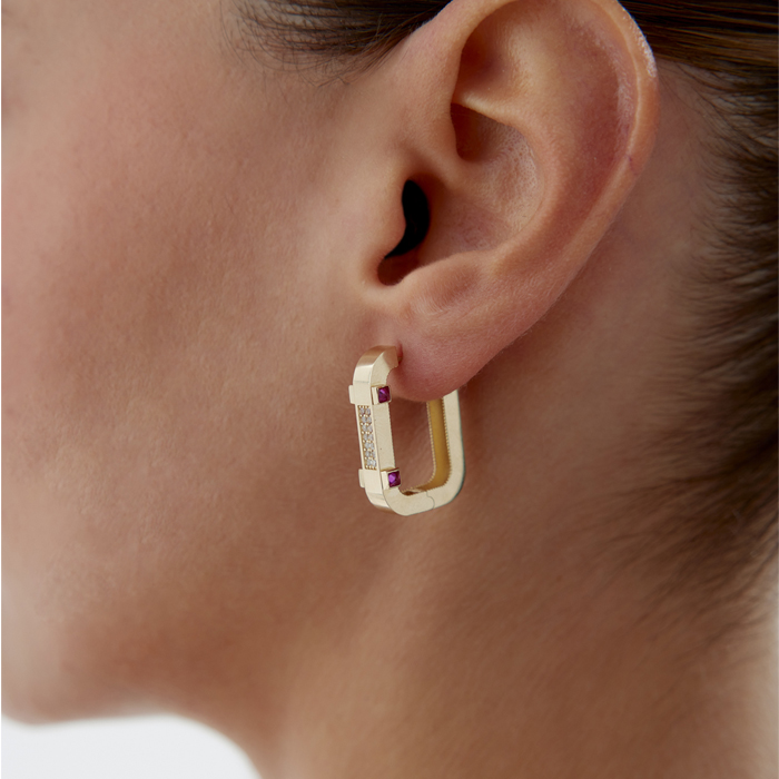 Pink Wish Ataç Küpe - Rayna (1)