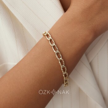 Piramit Ataç Bileklik - Mg Gold (1)