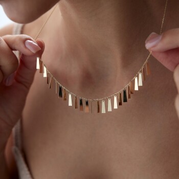 Piramit Pul Kolye - Rayna