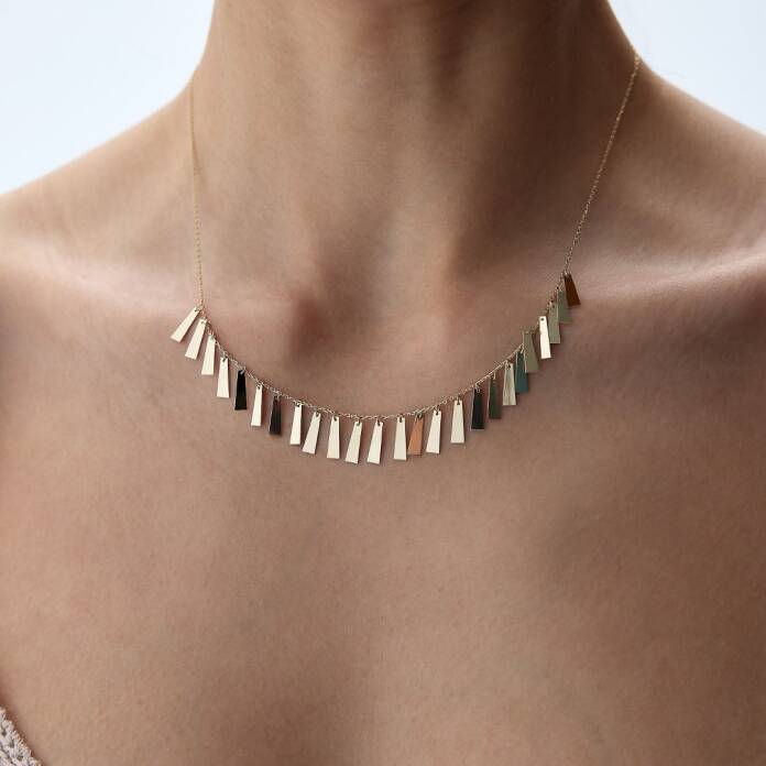 Piramit Pul Kolye - 2