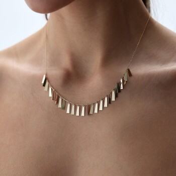 Piramit Pul Kolye - 3