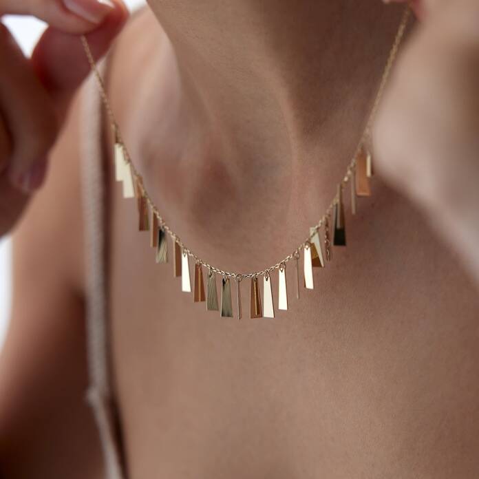 Piramit Pul Kolye - 4