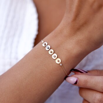 Plaka Dorica Bileklik - Mazi