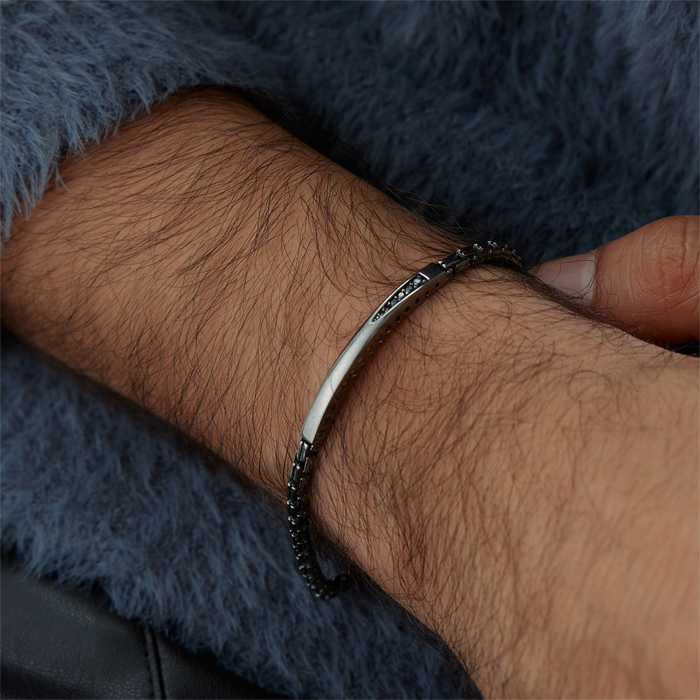 Plaka Erkek Bileklik - Koçak