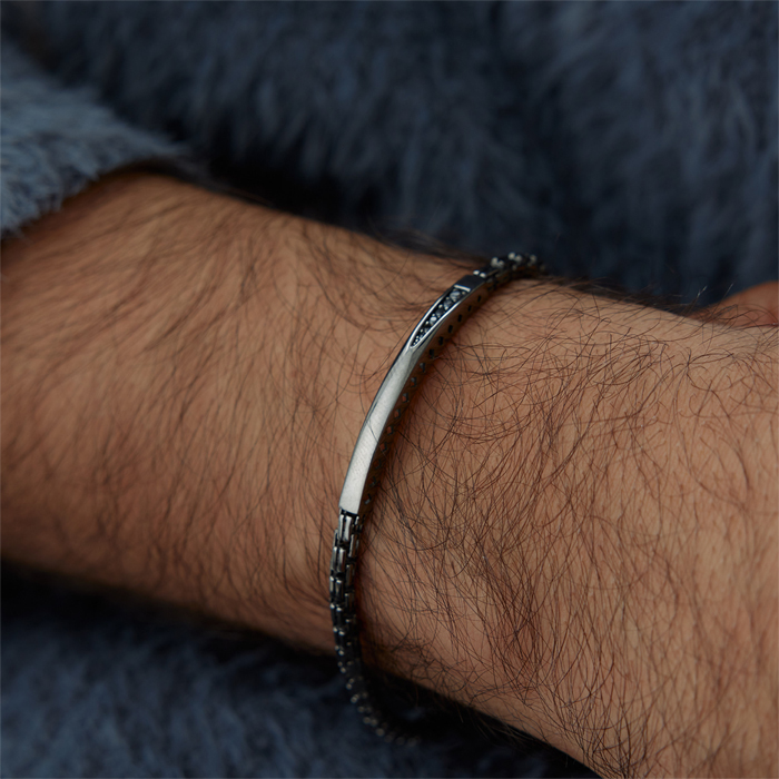 Plaka Erkek Bileklik - Koçak (1)