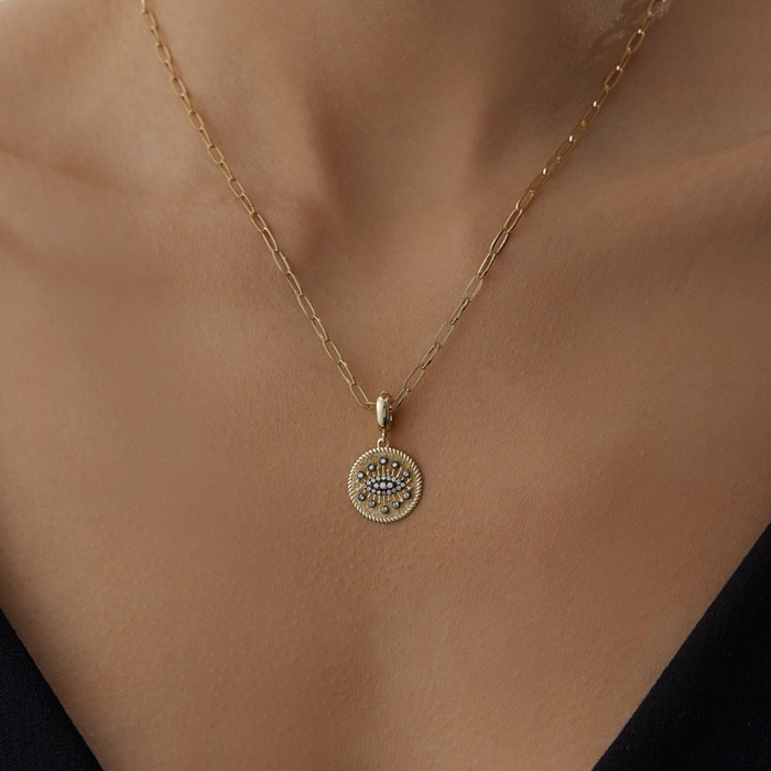 Plaka Göz Kolye - Alen